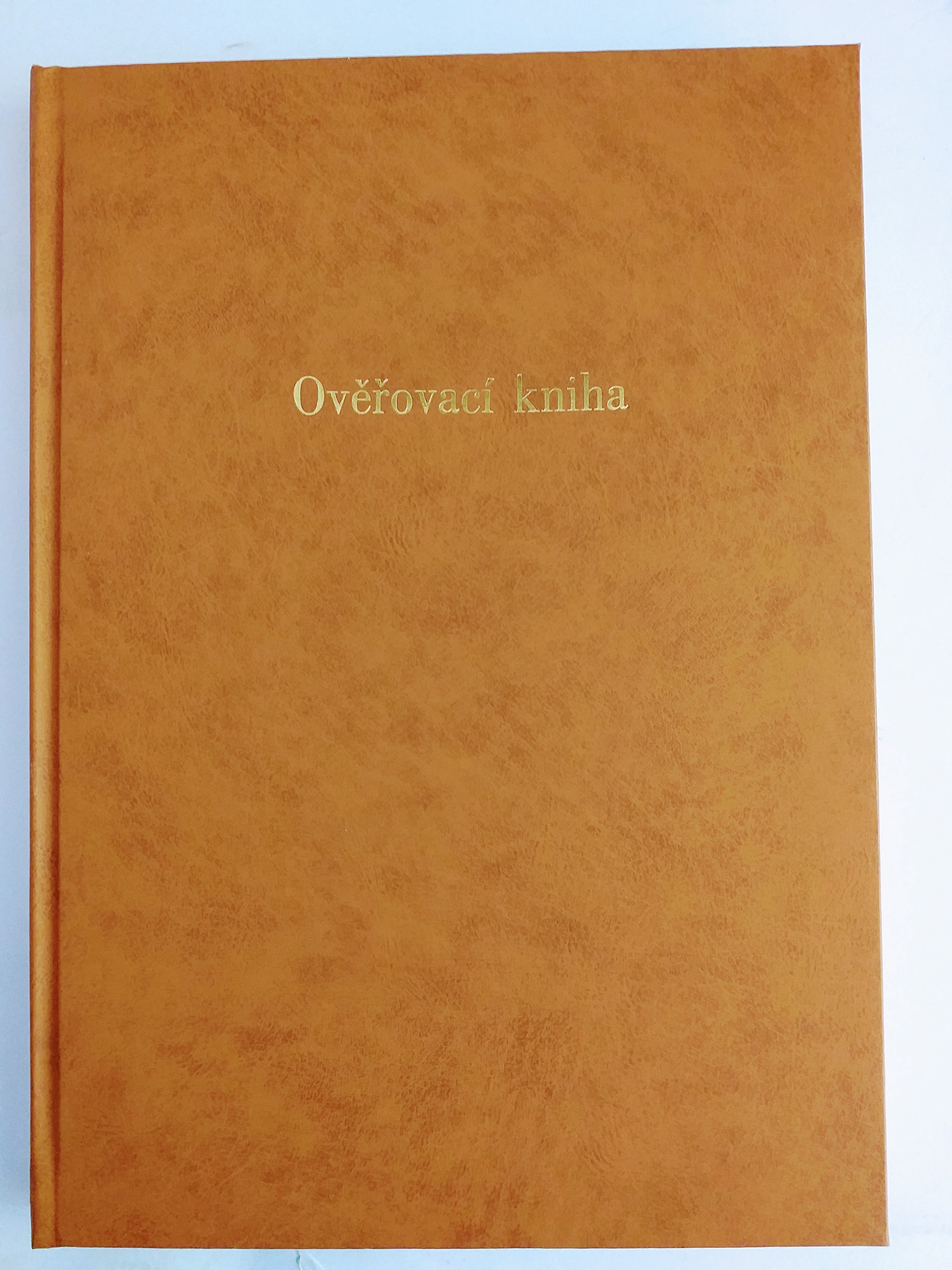 Ověřovací kniha typu "E" - 100 listová